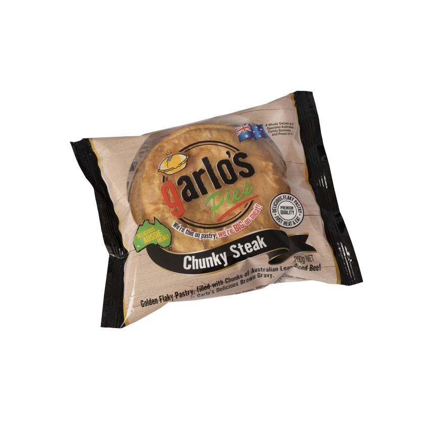 Chunky Steak » Garlo's Pies